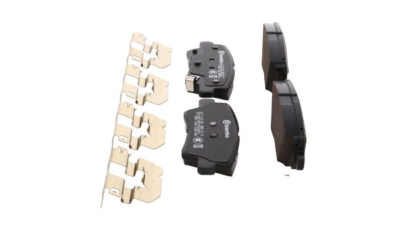 Brembo OE 21-22 Hyundai Accent/19-24 Nexo/2016 Sonata/2019 Sonata PRIME Low-Met Brake Pad - Rear - Image 8
