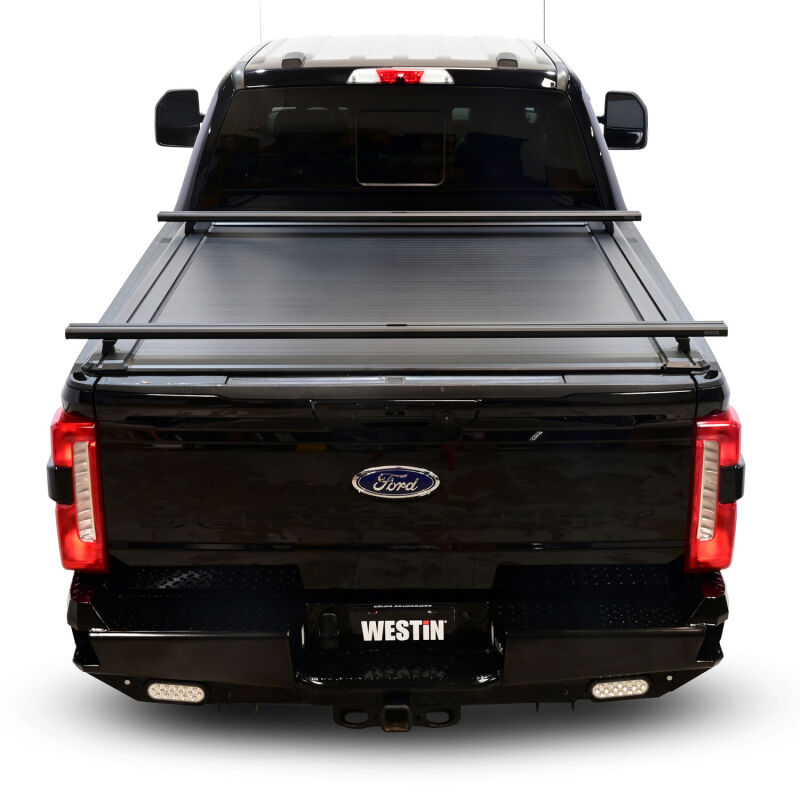 Westin 17-26 Ford F-250/F-350 SD 6.8ft Bed Electric Retractable Tonneau Cover - Black - Image 5