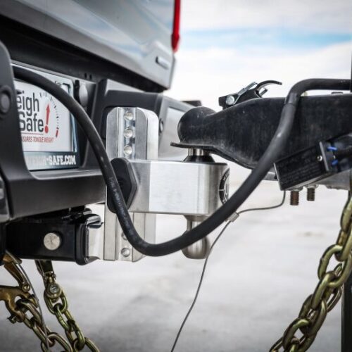 Weigh Safe 180 Hitch 6in Drop Hitch & 2.5in Shank (10K/18.5K GTWR) w/WS05 - Aluminum - Image 2