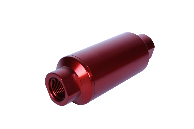 Aeromotive In-Line Filter - (AN-10) 10 Micron Microglass Element Red Anodize Finish - Image 8