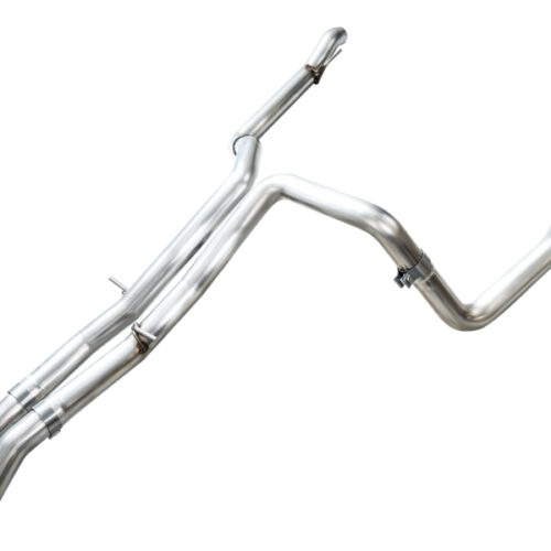AWE Tuning 4th Gen GM 1500 6.2L Cat-Back Split Rear Exit (w/ Bumper Cutouts) - OE Tips - Image 4