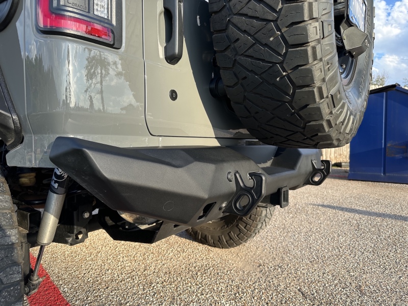 Rival 2018-2026 Jeep Wrangler JL Rear Aluminum Stubby Bumper - Image 5