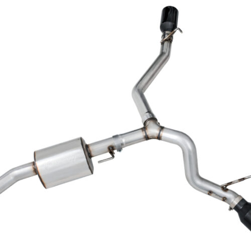 AWE Tuning Cat-Back Dual Exhaust - Diamond Black Tip for 20-21 Jeep Gladiator JT 3.6L Tread Edition - Image 8