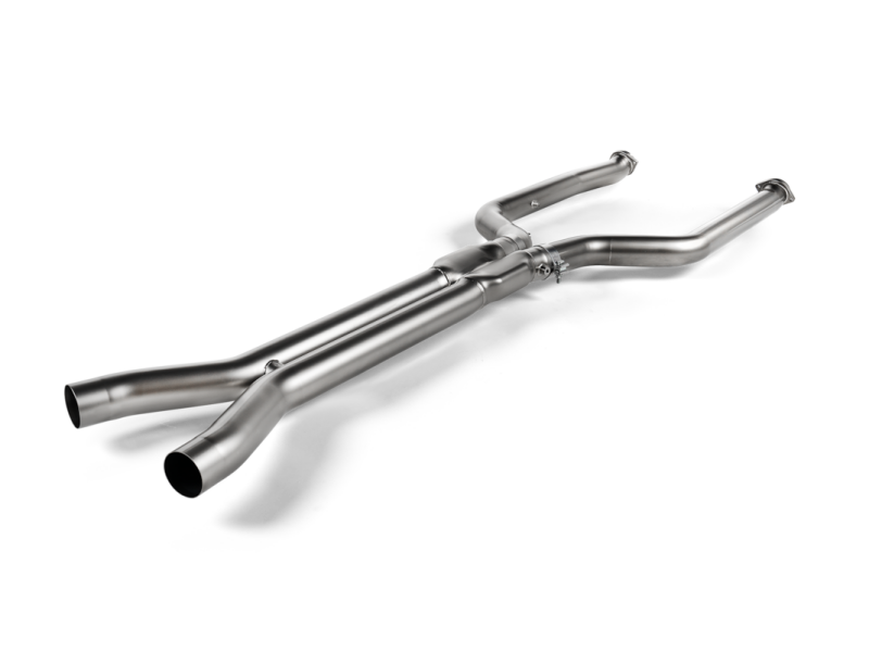 Akrapovic Link Pipe Set (Titanium) for 2024+ BMW X5M/X6M (Face Lift) Evolution