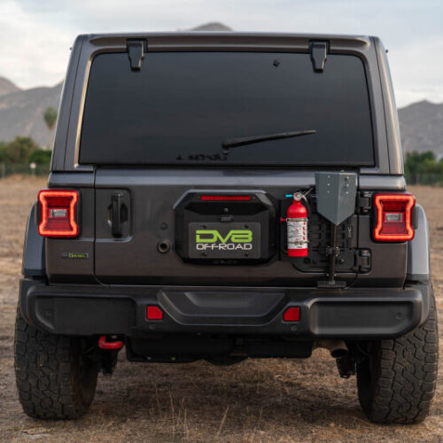 DV8 Offroad 2018-2025 Jeep Wrangler JL Tailgate Reinforcement Molle Panel - Image 5