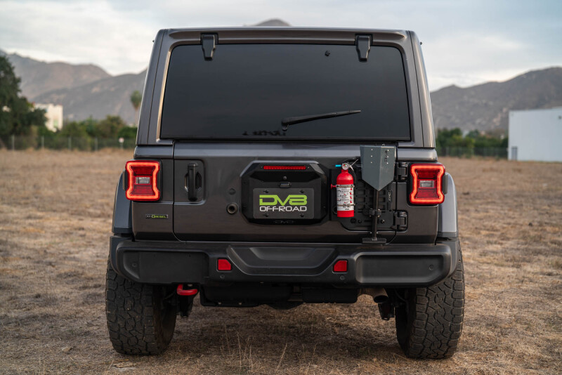 DV8 Offroad 2018-2025 Jeep Wrangler JL Tailgate Reinforcement Molle Panel - Image 5