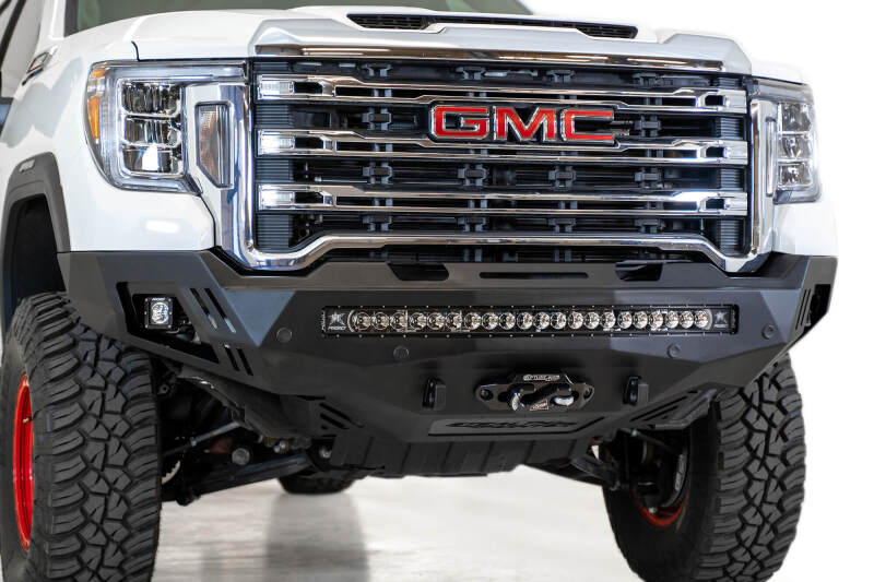 Addictive Desert Designs for 2020 GMC Sierra 2500/3500 Stealth Fighter Front Bumper - Image 8