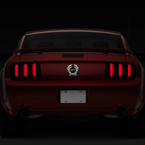 Raxiom for 2005-2009 Ford Mustang Vector V2 LED Tail Lights- Black Housing (Smoked Lens) - Image 3