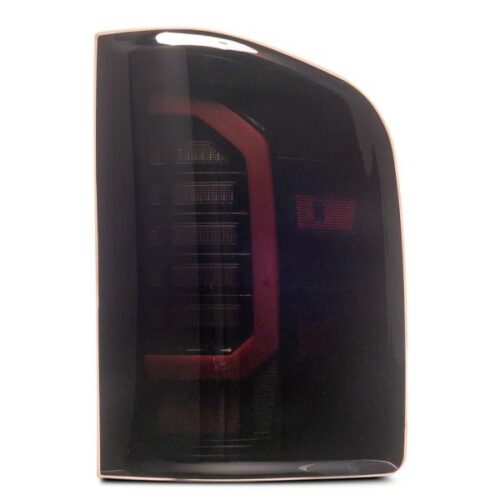 Raxiom for 2007-2014 Chevrolet Silverado 1500 Axial Series LED Tail Lights- Black Housing (Smoked Lens) - Image 5