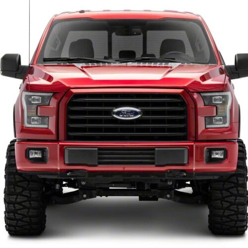 Raxiom for 2015-2017 Ford F-150 LED Projector Headlights with LED Amber DRL- Black Housing- Clear Lens - Image 9