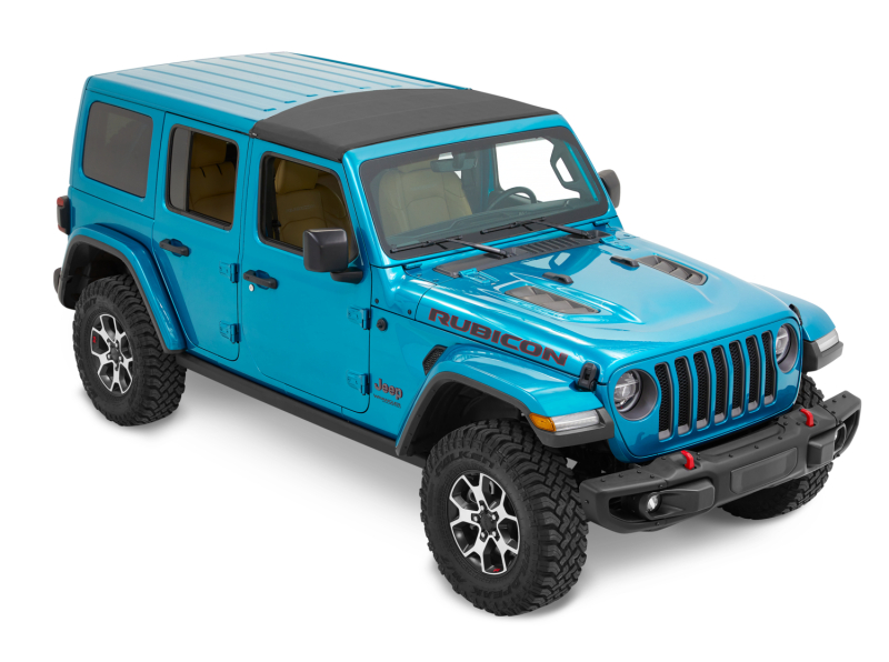 Bestop 20-26 Jeep Gladiator / 18-26 Wrangler JL Sunrider For Hardtop (Black Diamond) - Image 2