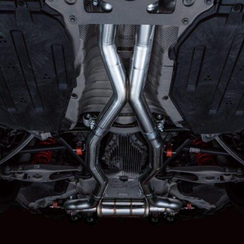 AWE Tuning SwitchPath Cat-Back Exhaust for BMW G8X M3/M4 - Diamond Black Tips - Image 3
