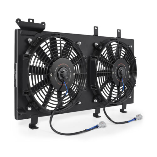 Alternative view of Mishimoto Fan Shroud Black for 01-07 Subaru WRX/STI PNP Aluminum