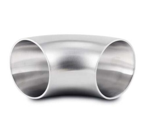 Vibrant 2.5in O.D. T304 SS 90 Deg Mandrel Bend (2.5in Centerline Radius)