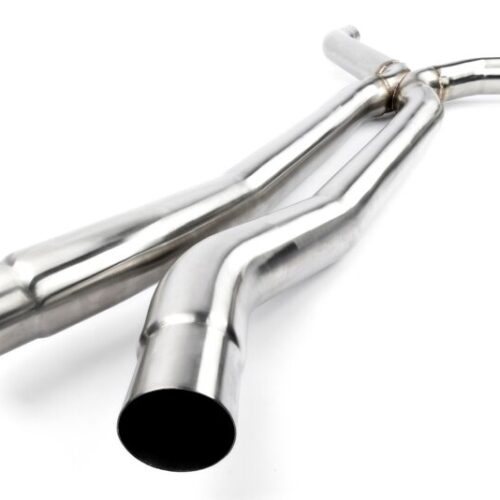 Dinan for 21-27 BMW M3/M4 (G80/G82/G83) High Flow Middle Exhaust - 3in - Stainless Steel - Image 4