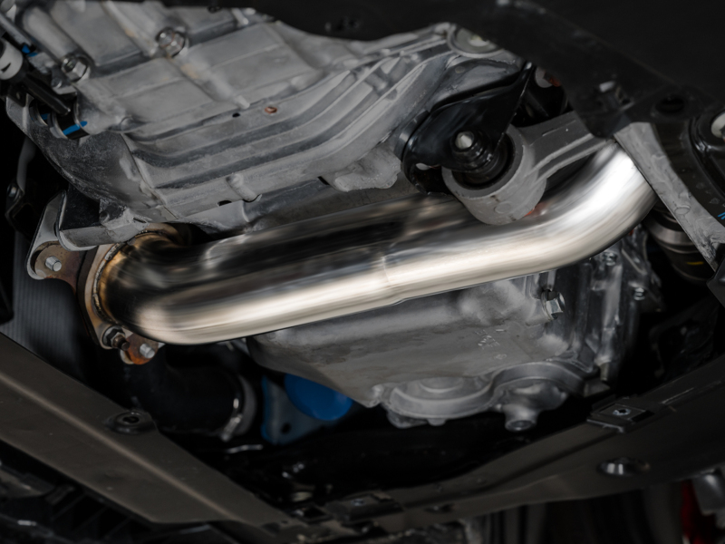 AWE Tuning Touring Edition Exhaust w/ Triple Diamond Black Tips for 2023 Honda Civic Type R FL5 - Image 9