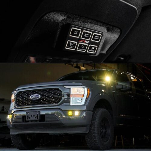 Alternative view of sPOD Ford 2021-on F-150 Mini 6 SourceLT Vehicle Specific Kit
