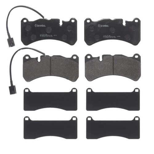 Brembo 18-19 Alfa Romeo Giulia/ Alfa Romeo Stelvio Front Low-Met Brake Pad - Image 2