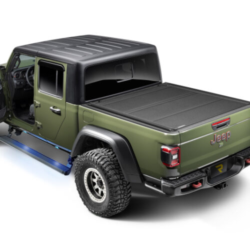 RealTruck 20451687PC 20-24 Jeep Gladiator CC 4dr VoltStep Electric Running Board Kit (Cut/Drill Req.) - Tex Blk - Image 6