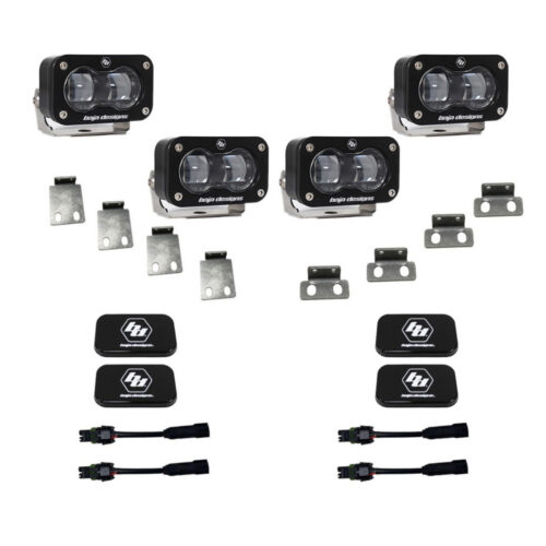 Baja Designs for 21-22 Ford F-150 Raptor S2 SAE Dual Fog Pocket Light Kit - Clear