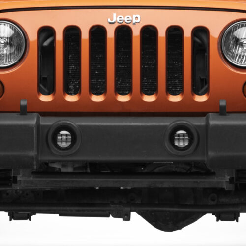 Raxiom for 2007-2022 Jeep Wrangler JK/JL Axial Series Tri-Bar LED Fog Lights- White - Image 5