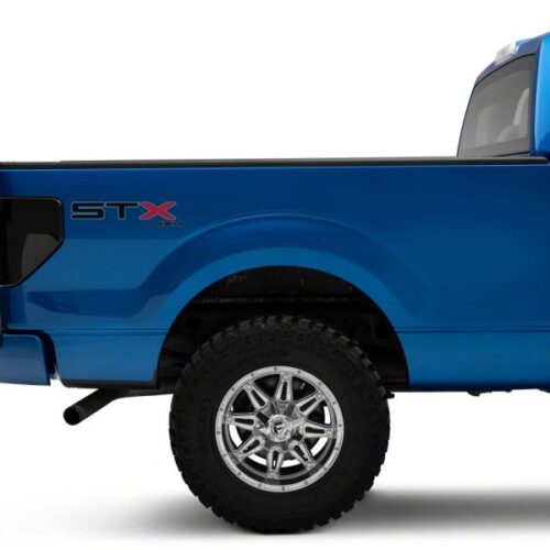 Raxiom for 2009-2014 Ford F-150 Styleside Axial Series LED Tail Lights- Black Housing (Smoked Lens) - Image 9
