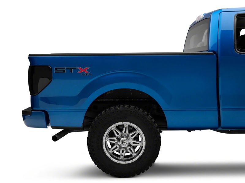 Raxiom for 2009-2014 Ford F-150 Styleside Axial Series LED Tail Lights- Black Housing (Smoked Lens) - Image 9