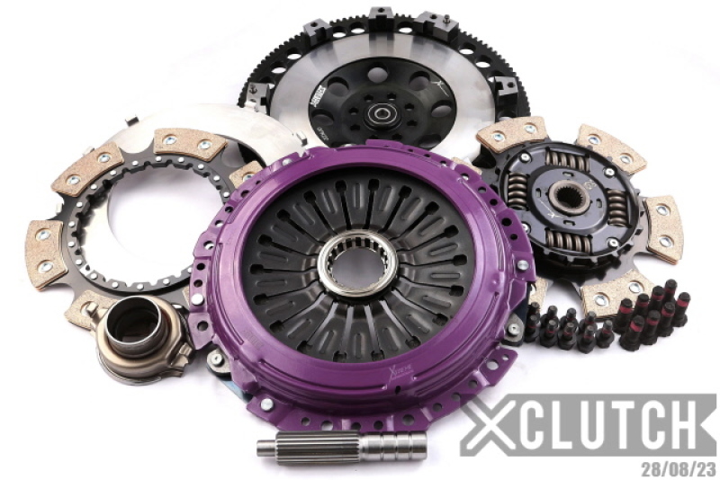XClutch XKSU23531-2B 15-21 Subaru WRX STi Base 2.5L 9in Twin Sprung Ceramic Clutch Kit