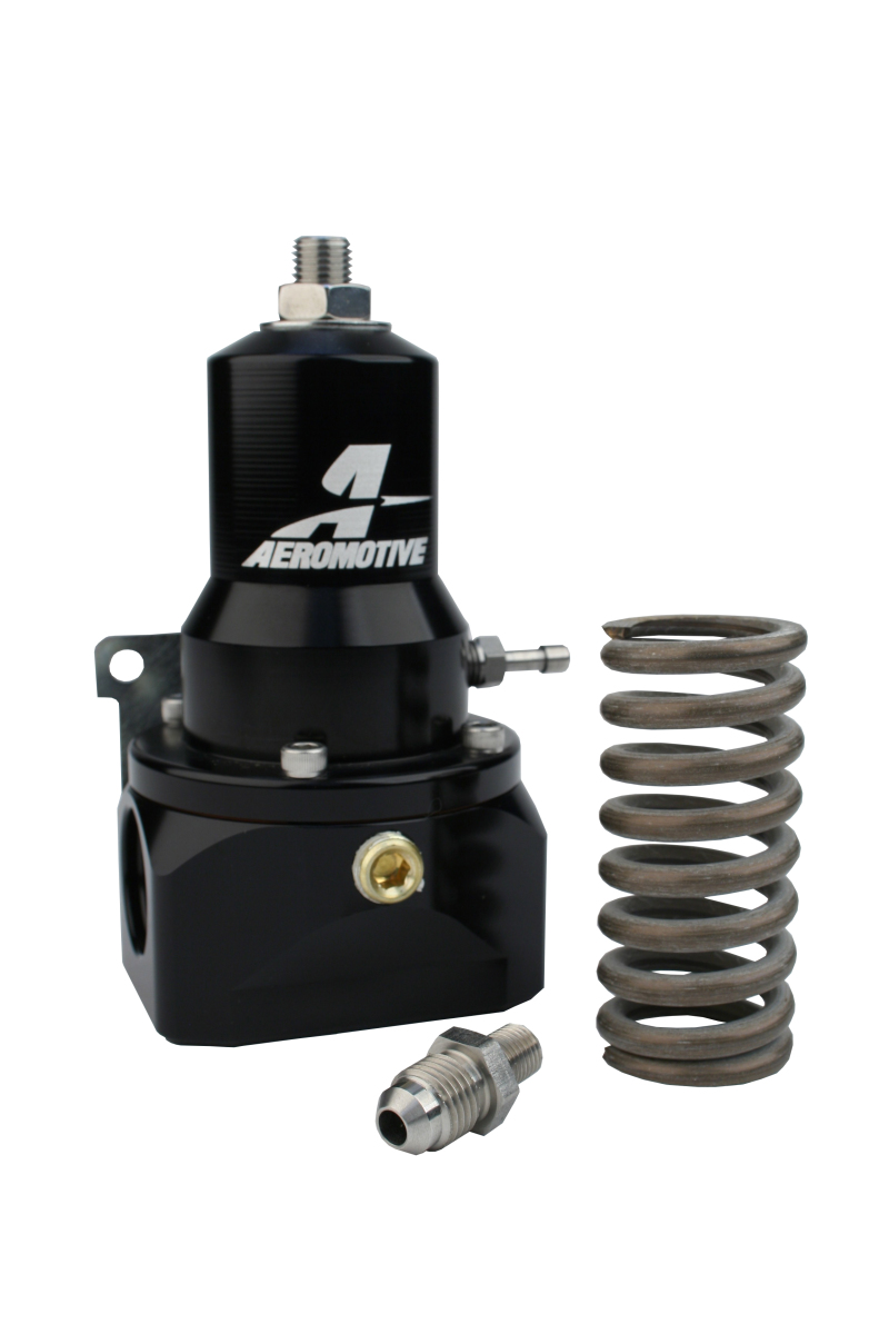 Aeromotive Regulator - 30-120 PSI - .313 Valve - 2x AN-10 Inlets / AN-10 Bypass - Image 2