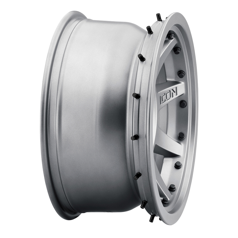ICON Rebound Pro 17x8.5 6x5.5 0mm Offset 4.75in BS 106.1mm Bore Satin Black Wheel - Image 10