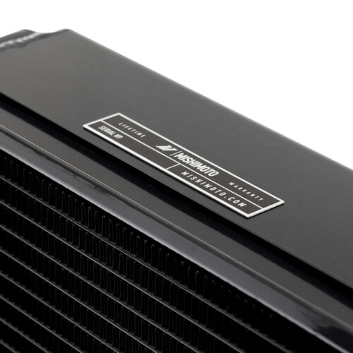 Mishimoto Universal Drag Race Performance Aluminum Radiator - Black - Image 3