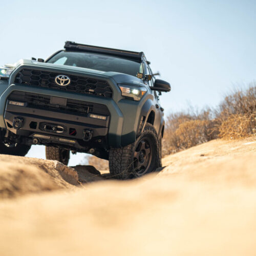 DV8 Offroad 2025 Toyota 4Runner Front Bumper w/ Centric Winch - Image 4