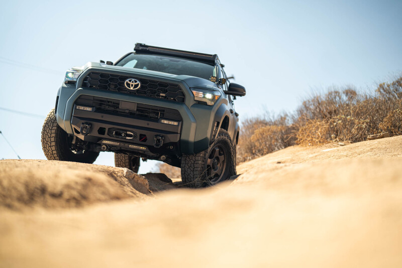 DV8 Offroad 2025 Toyota 4Runner Front Bumper w/ Centric Winch - Image 4