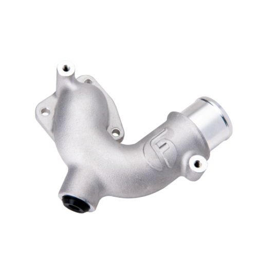 Fleece Performance 98.5-07 Dodge 2500/3500 Cummins Replacement Thermostat Housing w/Aux Port - Image 3