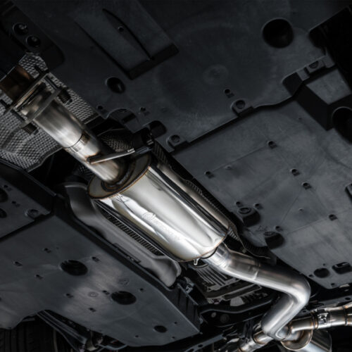 AWE Tuning Touring Edition Cat-Back Exhaust - Chrome Silver Tips for 23-24 Toyota GR Corolla - Image 10