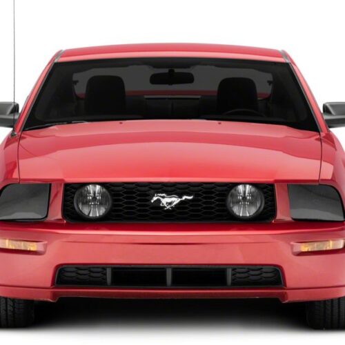 Raxiom for 2005-2009 Ford Mustang Axial Series OEM Style Rep Headlights- Chrome Housing- Smoked Lens - Image 7