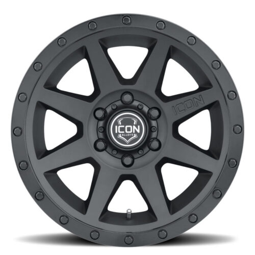 ICON Rebound 17x8.5 5x5 -6mm Offset 4.5in BS 71.5mm Bore Double Black Wheel - Image 5