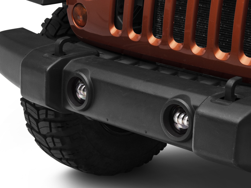 Raxiom for 2007-2022 Jeep Wrangler JK/JL Axial Series Tri-Bar LED Fog Lights- White - Image 3