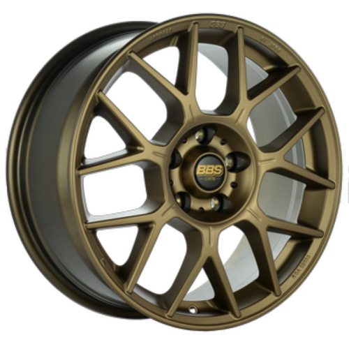 Alternative view of BBS XR 18x8 5x112 ET28 Bronze Wheel -82mm PFS/Clip Required