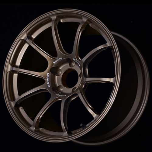 Advan YA28I35EUA RZ-F2 18x9 +35 5x114.3 Racing Umber Bronze Wheel