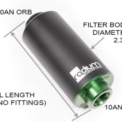 Radium Engineering Fuel Filter Kit w/ 100 Micron Stainless Filter - Image 4