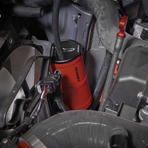 PERRIN 02-26 Subaru WRX / 04-21 STI / 13-26 BRZ/GR86/FRS/86 Coolant Overflow Tank - Red - Image 6