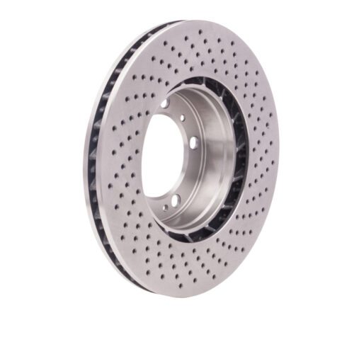 DFC 98-12 Porsche 911 Left Front Drilled Brake Rotor - Image 3