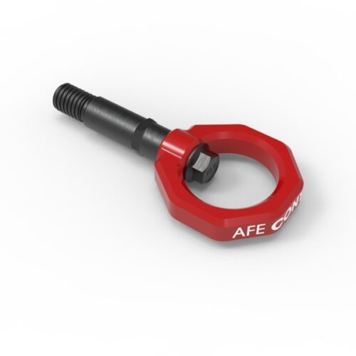 aFe Power Control Rear Tow Hook Red 20-21 Toyota GR Supra (A90) - Image 2