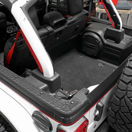 aFe Power 18-22 Jeep Wrangler JL (4-Door Models w/ 3-Piece Hard-Top Only) Terra Guard Tub Rail Covers - Image 7