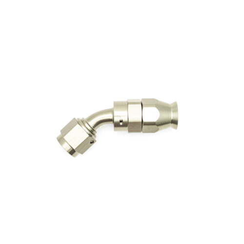 DeatschWerks 6AN Female Swivel 45-Degree Hose End PTFE (Incl. 1 Olive Insert) - Image 3