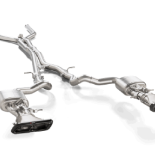 Akrapovic Evolution Line Cat Back (Titanium) w/o Tips for 2018 Mercedes Benz E63 (W213)