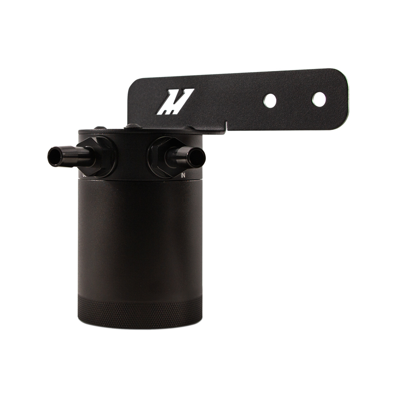 Mishimoto Baffled Oil Catch Can Kit - Black (PCV Side) for 2016+ Honda Civic 1.5L Turbo - Image 4