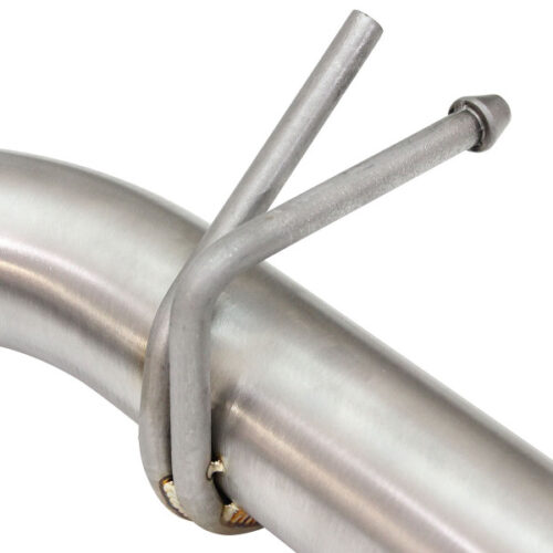 aFe Power Takeda 11-16 Scion TC 2.5L 2 1/4-2 1/2in Stainless Steel Axle-Back Exhaust w/Black Tip - Image 6