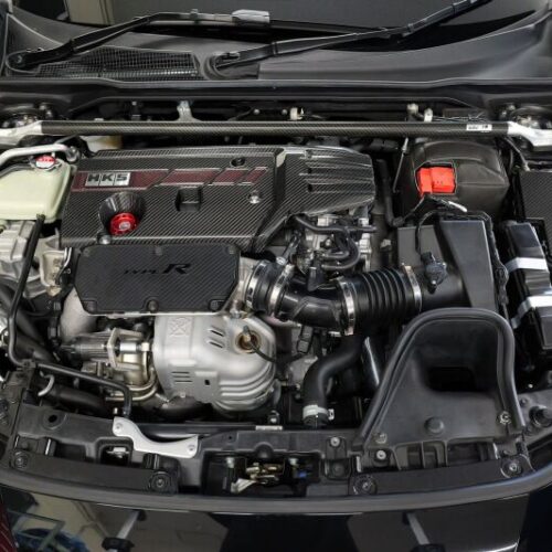 HKS Honda Civic Type R (FL5/FK8) Dry Carbon Fiber Engine Cover - Image 7